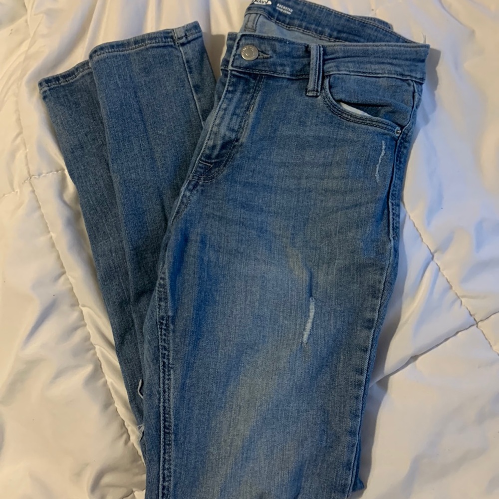 Old Navy rockstar skinny jeans